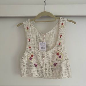 Free People Daisy Vest